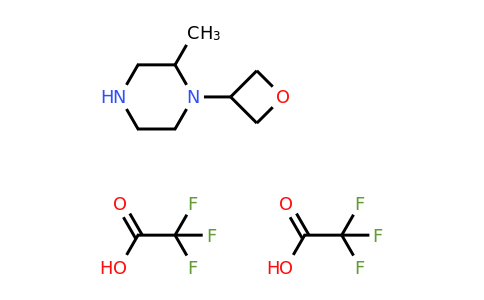 2-Methyl-1-(oxetan-3-yl)piperazine bis(2,2,2-trifluoroacetate)