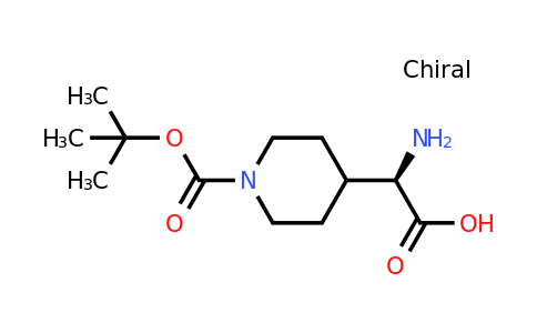 177702-21-5 | (R)-2-Amino-2-(1-(tert-Butoxycarbonyl)piperidin-4-yl)aceticacid
