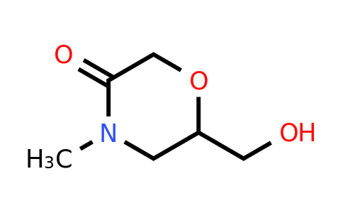 6-(Hydroxymethyl)-4-methylmorpholin-3-one