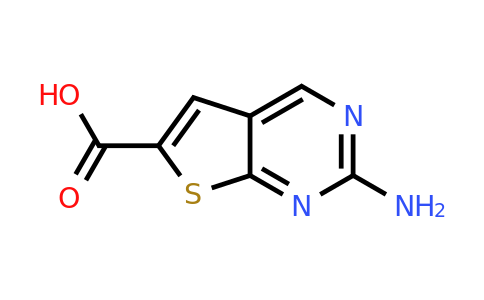 1780922-44-2 | 2-Aminothieno[2,3-d]pyrimidine-6-carboxylic acid