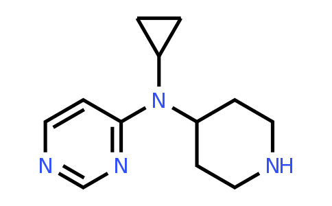1781768-10-2 | N-Cyclopropyl-N-(piperidin-4-yl)pyrimidin-4-amine