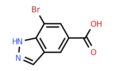 1782550-47-3 | 7-Bromo-1H-indazole-5-carboxylic acid