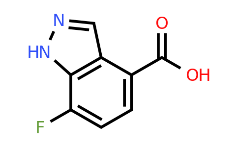 1783619-00-0 | 7-Fluoro-1H-indazole-4-carboxylic acid