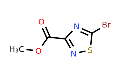 1784153-04-3 | Methyl 5-bromo-1,2,4-thiadiazole-3-carboxylate