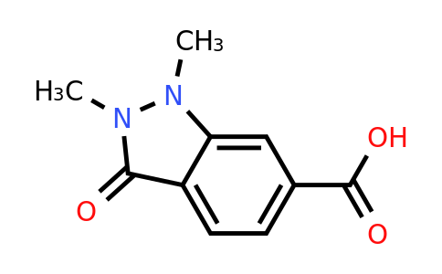 1784860-42-9 | 1,2-Dimethyl-3-oxo-2,3-dihydro-1H-indazole-6-carboxylic acid