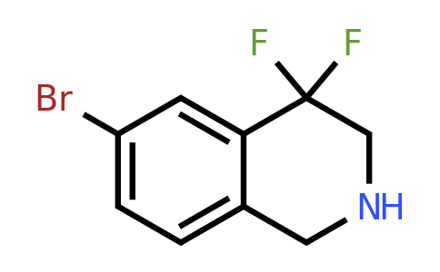 6-bromo-4,4-difluoro-2,3-dihydro-1H-isoquinoline