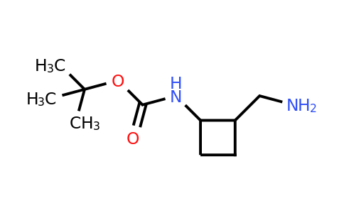 1785370-24-2 | tert-butyl N-[2-(aminomethyl)cyclobutyl]carbamate