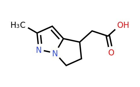 2-(2-methyl-5,6-dihydro-4H-pyrrolo[1,2-b]pyrazol-4-yl)acetic acid