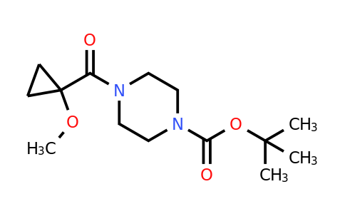 1788041-47-3 | tert-Butyl 4-(1-methoxycyclopropanecarbonyl)piperazine-1-carboxylate