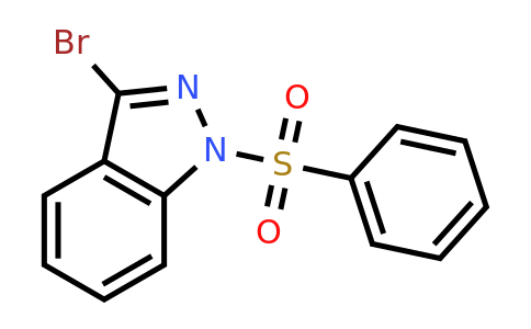 1788041-55-3 | 1-(Benzenesulfonyl)-3-bromo-1h-indazole