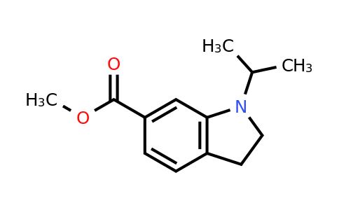 1788044-05-2 | Methyl 1-(propan-2-yl)-2,3-dihydro-1h-indole-6-carboxylate