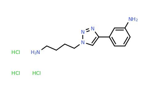 1788044-10-9 | 3-(1-(4-Aminobutyl)-1H-1,2,3-triazol-4-yl)aniline trihydrochloride