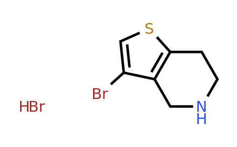 1788044-16-5 | 3-Bromo-4H,5H,6H,7H-thieno[3,2-c]pyridine hydrobromide