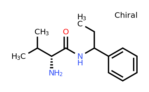 (2r)-2-Amino-3-methyl-N-(1-phenylpropyl)butanamide