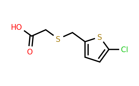 178974-87-3 | 2-{[(5-chlorothiophen-2-yl)methyl]sulfanyl}acetic acid