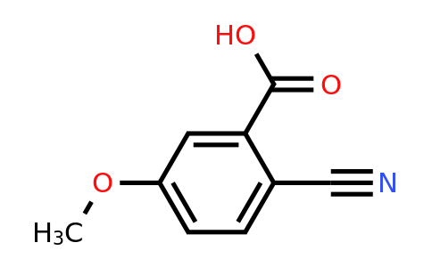 2-Cyano-5-methoxybenzoic acid