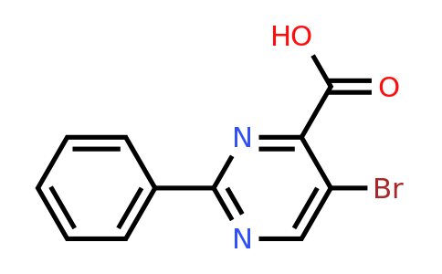 179260-95-8 | 5-Bromo-2-phenylpyrimidine-4-carboxylic acid