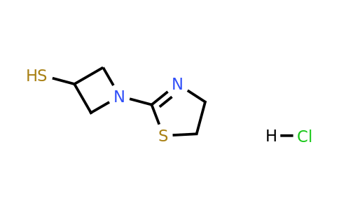 1-(4,5-Dihydrothiazol-2-yl)azetidine-3-thiol hydrochloride