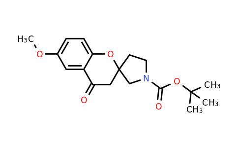 1794299-96-9 | Tert-butyl 6-methoxy-4-oxospiro[chromane-2,3'-pyrrolidine]-1'-carboxylate