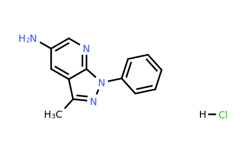 1794300-26-7 | 3-Methyl-1-phenyl-1h-pyrazolo[3,4-b]pyridin-5-amine hydrochloride