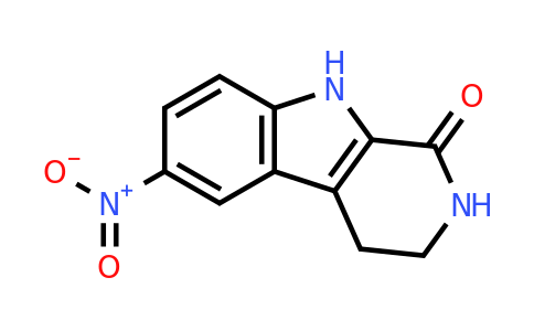17952-86-2 | 6-Nitro-2,3,4,9-tetrahydro-1H-pyrido[3,4-b]indol-1-one