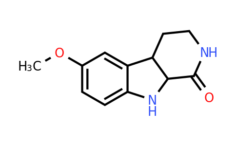 17952-87-3 | 6-Methoxy-2,3,4,4a,9,9a-hexahydro-1H-pyrido[3,4-b]indol-1-one