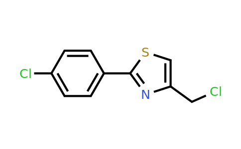 17969-22-1 | 4-(Chloromethyl)-2-(4-chlorophenyl)-1,3-thiazole