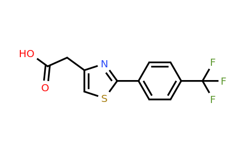 17969-63-0 | 2-(2-(4-(Trifluoromethyl)phenyl)thiazol-4-yl)acetic acid