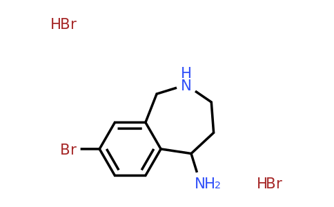 1798793-67-5 | 8-Bromo-2,3,4,5-tetrahydro-1H-benzo[c]azepin-5-amine dihydrobromide