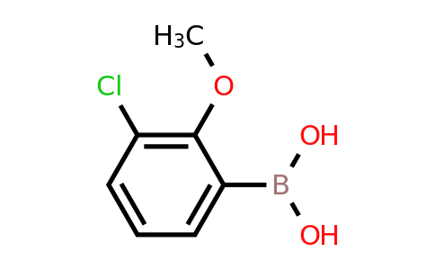 179898-50-1 | (3-Chloro-2-methoxyphenyl)boronic acid