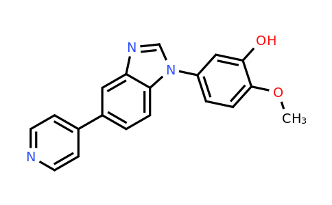 1799439-07-8 | 2-Methoxy-5-(5-(pyridin-4-yl)-1H-benzo[d]imidazol-1-yl)phenol