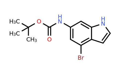 1799530-98-5 | Tert-butyln-(4-bromo-1h-indol-6-yl)carbamate