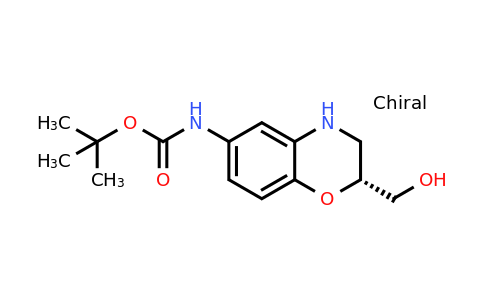 1799541-30-2 | tert-Butyl (R)-(2-(hydroxymethyl)-3,4-dihydro-2H-benzo[b][1,4]oxazin-6-yl)carbamate