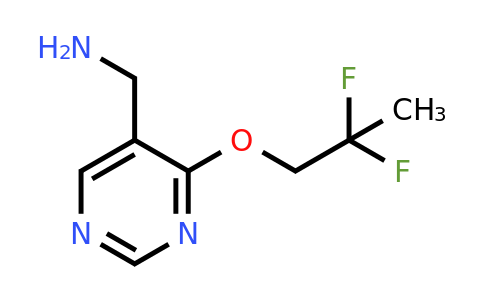 1799579-59-1 | (4-(2,2-Difluoropropoxy)pyrimidin-5-yl)methanamine