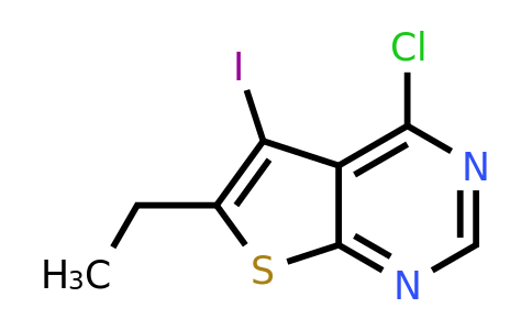 1799610-93-7 | 4-Chloro-6-ethyl-5-iodothieno[2,3-d]pyrimidine