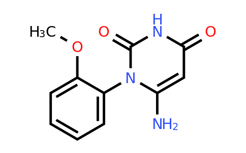 180028-89-1 | 6-Amino-1-(2-methoxyphenyl)pyrimidine-2,4(1H,3H)-dione