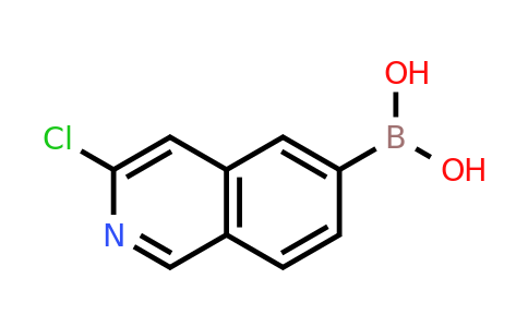 1800483-72-0 | 3-Chloroisoquinolin-6-boronic acid