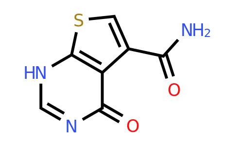 1801143-25-8 | 4-Oxo-1,4-dihydrothieno[2,3-d]pyrimidine-5-carboxamide