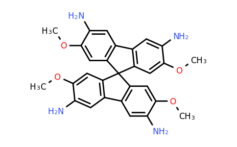 2,2',7,7'-Tetramethoxy-9,9'-spirobi[fluorene]-3,3',6,6'-tetraamine