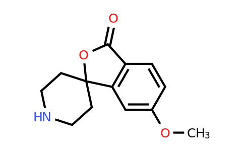 180160-49-0 | 6-Methoxy-3H-spiro[isobenzofuran-1,4'-piperidin]-3-one