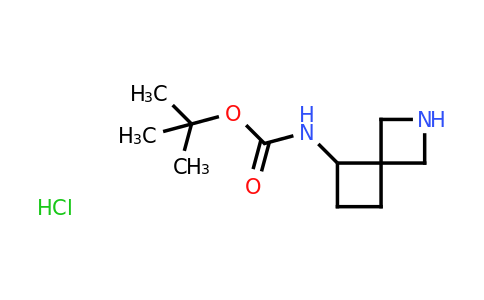 1801767-45-2 | tert-Butyl N-{2-azaspiro[3.3]heptan-5-yl}carbamate hydrochloride