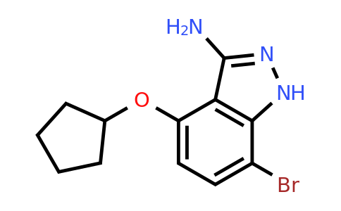 1801939-94-5 | 7-Bromo-4-(cyclopentyloxy)-1H-indazol-3-amine