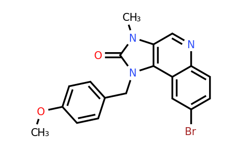 1802005-98-6 | 8-Bromo-1-(4-methoxybenzyl)-3-methyl-1H-imidazo[4,5-c]quinolin-2(3H)-one