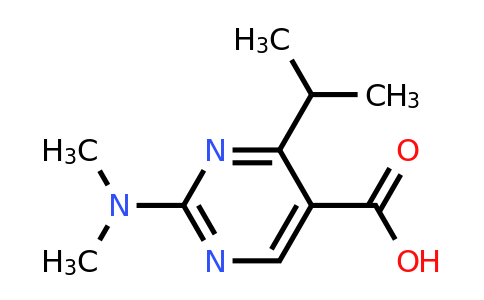 180283-76-5 | 2-(Dimethylamino)-4-isopropylpyrimidine-5-carboxylic acid