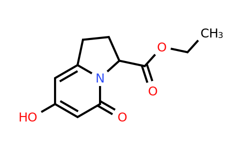 1803347-49-0 | ethyl 7-hydroxy-5-oxo-2,3-dihydro-1H-indolizine-3-carboxylate