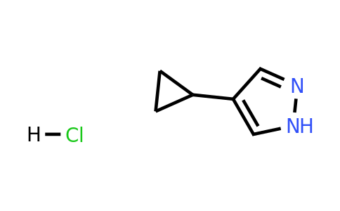 1803565-55-0 | 4-Cyclopropyl-1H-pyrazole hydrochloride