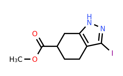 1803581-94-3 | Methyl 3-iodo-4,5,6,7-tetrahydro-1H-indazole-6-carboxylate