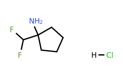 1803583-82-5 | 1-(Difluoromethyl)cyclopentan-1-amine hydrochloride