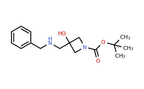 1803589-47-0 | tert-butyl 3-[(benzylamino)methyl]-3-hydroxyazetidine-1-carboxylate