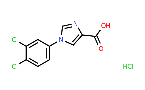 1803601-01-5 | 1-(3,4-Dichlorophenyl)-1H-imidazole-4-carboxylic acid hydrochloride